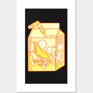 Banana Milk Posters and Art